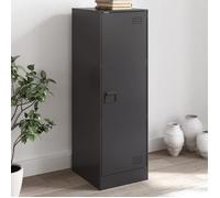 vidaXL Buffet armoire de rangement 34,5×39×107 cm acier noir – 841703