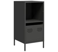 Vidaxl Buffet Noir 35x39x73,5 Cm Acier Laminé À Froid Multicolore