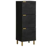 vidaXL Highboard noir 40x33x110 cm Bois composite