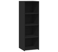 vidaXL Buffet 846384 - bois d'ingénierie noir 40x41x124 cm