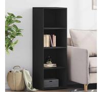 vidaXL Buffet noir 40x41x124 cm bois d'ingénierie