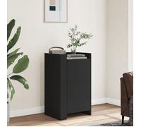 vidaXL Buffet 45x35x75 cm Bois d'ingénierie Noir