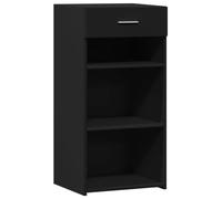 Vidaxl Buffet Noir 45x42,5x93 Cm Bois D'ingénierie Multicolore