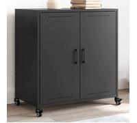 vidaXL Buffet noir 68x39x72 cm acier 846656