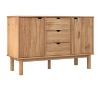 vidaXL Buffet OTTA 113,5x43x73 cm Bois massif de pin 348591