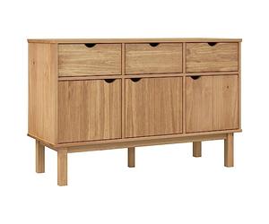 vidaXL Buffet OTTA 114x43x73,5 cm Bois Massif de pin