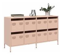 Buffet Armoire avec Rangement Organisateur Salon Acier Laminé à Froid vidaXL