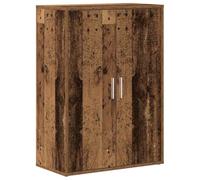 Buffet Rustique - vidaXL - Bois Massif Récupéré - 3 Étagères - 2 Portes - Marron
