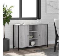 vidaXL Buffet sonoma gris 100x35x70 cm bois d'ingénierie 835517 Gris G