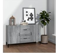 vidaXL Buffet Sonoma gris – Bois d'ingénierie – 100 x 36 x 60 cm – 817469