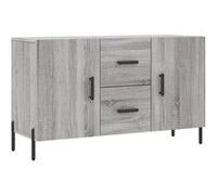 vidaXL Buffet sonoma gris 100x36x60 cm bois d'ingénierie Gris G
