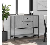 Vidaxl Buffet Sonoma Gris 100x36x85 Cm Bois D'ingénierie Gris