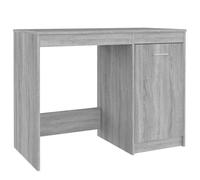 Bureau Sonoma gris 100x50x76 cm Bois d'ingénierie