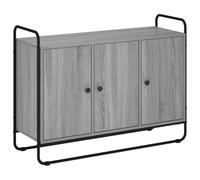 vidaXL Buffet Sonoma Gris 102 x 35 x 75 cm Bois d'ingénierie