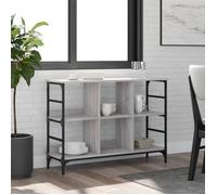 vidaXL Buffet sonoma gris 102x32x73,5 cm bois d'ingénierie 837725