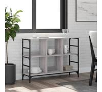 Vidaxl Buffet Sonoma Gris 102x32x73,5 Cm Bois D'ingénierie Gris