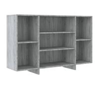 vidaXL Buffet Sonoma gris 120x30x75 cm Aggloméré