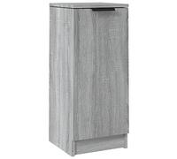 vidaXL Buffet Sonoma Gris – Bois d'ingénierie – 30 x 30 x 70 cm