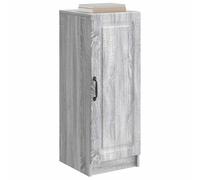 vidaXL Buffet Sonoma Gris 33 x 34,5 x 87 cm Bois d'ingénierie, Salon, Buffet de Salle à Manger Moderne, Buffet avec Grand Rangement, Mobilier de Cuisine, Cabinet Utilitaire pour Organiser la Maison