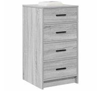 vidaXL Buffet Sonoma Gris 40 x 41 x 75 cm – Bois d'ingénierie, finition mate