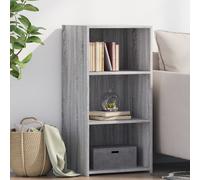 Vidaxl Buffet Sonoma Gris 45x41x93 Cm Bois D'ingénierie Marron