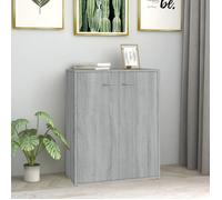 vidaXL Buffet Sonoma gris 60x30x75 cm Bois d'ingénierie815379