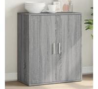 vidaXL Buffet sonoma gris 60x31x70 cm bois d'ingénierie, armoire de rangement, meuble d'entrée, meuble d'appoint, meuble de 840462
