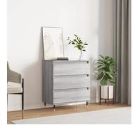 vidaXL Buffet Sonoma gris 60x35x70 cm Bois d'ingénierie
