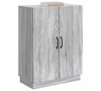 vidaXL Buffet Sonoma Gris 66 x 34,5 x 87 cm Bois d'ingénierie, Grand Espace de Rangement, Buffet stylé Moderne, Meuble de Salle à Manger pour chez toi, élégant