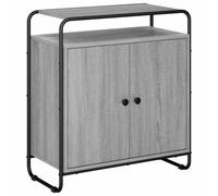 vidaXL Buffet Sonoma Gris 68 x 35 x 75 cm Bois d'ingénierie