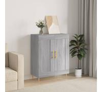 vidaXL Buffet sonoma gris 69,5x34x90 cm bois d'ingénierie
