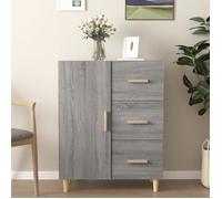 vidaXL Buffet Sonoma gris 69,5x34x90 cm Bois d'ingénierie 817352