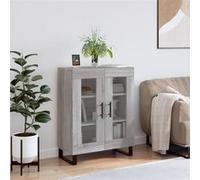vidaXL – Buffet Sonoma gris 69,5x34x90 cm – Bois d'ingénierie