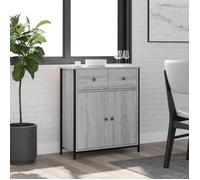 vidaXL Buffet sonoma gris 70x30x80 cm bois d'ingénierie 835527