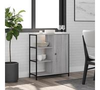 Vidaxl Buffet Sonoma Gris 70x30x80 Cm Bois D'ingénierie Gris