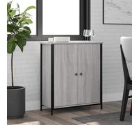 Vidaxl Buffet Sonoma Gris 70x30x80 Cm Bois D'ingénierie Gris