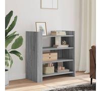 vidaXL Buffet sonoma gris 73,5x35x75 cm bois d'ingénierie