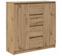 vidaXL Buffet à tiroirs Artisanal 100,5x35x98,5 cm Bois d'ingénierie