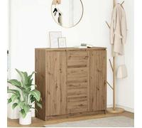 vidaXL Buffet à tiroirs Artisanal 100,5x35x98,5 cm Bois d'ingénierie