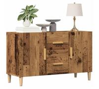 Vidaxl Buffet Vieux Bois 100x36x60 Cm Bois D'ingénierie Marron