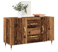 vidaXL Buffet vieux bois 100x36x60 cm bois d'ingénierie, meuble de rangement, meuble de rangement de cuisine, meuble de 857316