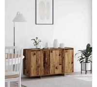 vidaXL Buffet vieux bois 135 x 41 x 69 cm Bois composite