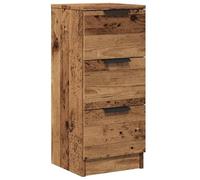 vidaXL Buffet Vieux Bois – Bois d'ingénierie 30x30x70 cm