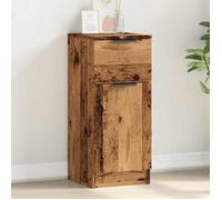 vidaXL Buffet vieux bois 30x30x70 cm bois d'ingénierie, armoire, meuble de rangement, organisateur de maison, placard, 856951