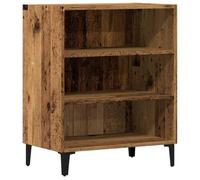 vidaXL Buffet Vieux Bois 57x35x70 cm Bois d'ingénierie, Armoire de Rangement, Meuble d'entrée, Meuble d'appoint, Meuble de Rangement de Cuisine