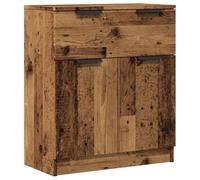 Vidaxl Buffet Vieux Bois 60x30x70 Cm Bois D'ingénierie Marron