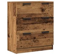 vidaXL Buffet vieux bois 60x30x70 cm bois d'ingénierie meuble de rangement 856834
