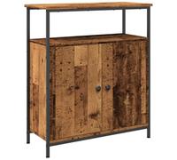 Vidaxl Buffet Vieux Bois 70x30x80 Cm Bois D'ingénierie Marron