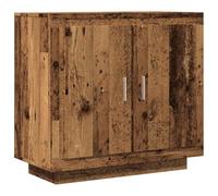 vidaXL Buffet Vieux Bois 80x40x75 cm Bois d'ingénierie, Meuble de Rangement, Meuble de Rangement de Cuisine, Meuble de Rangement de Salon