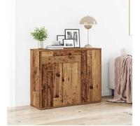 Buffet vieux bois 88x30x70 cm bois d ingénierie